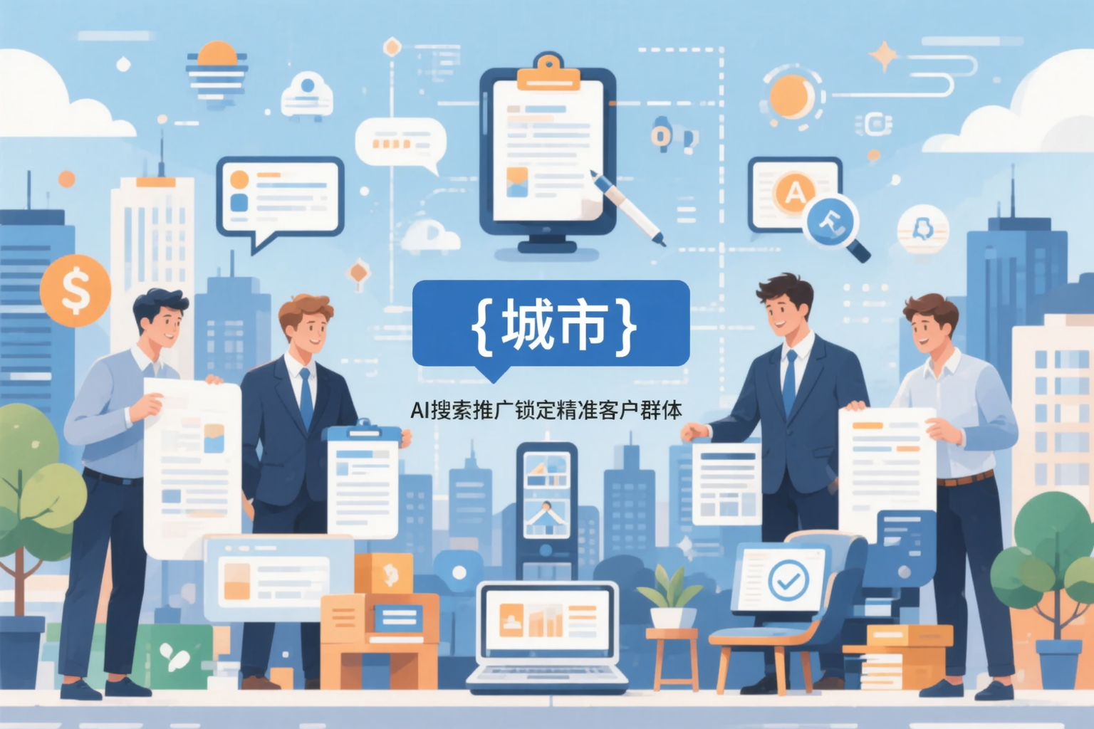 周口公司如何用AI搜索推广锁定精准客户群体