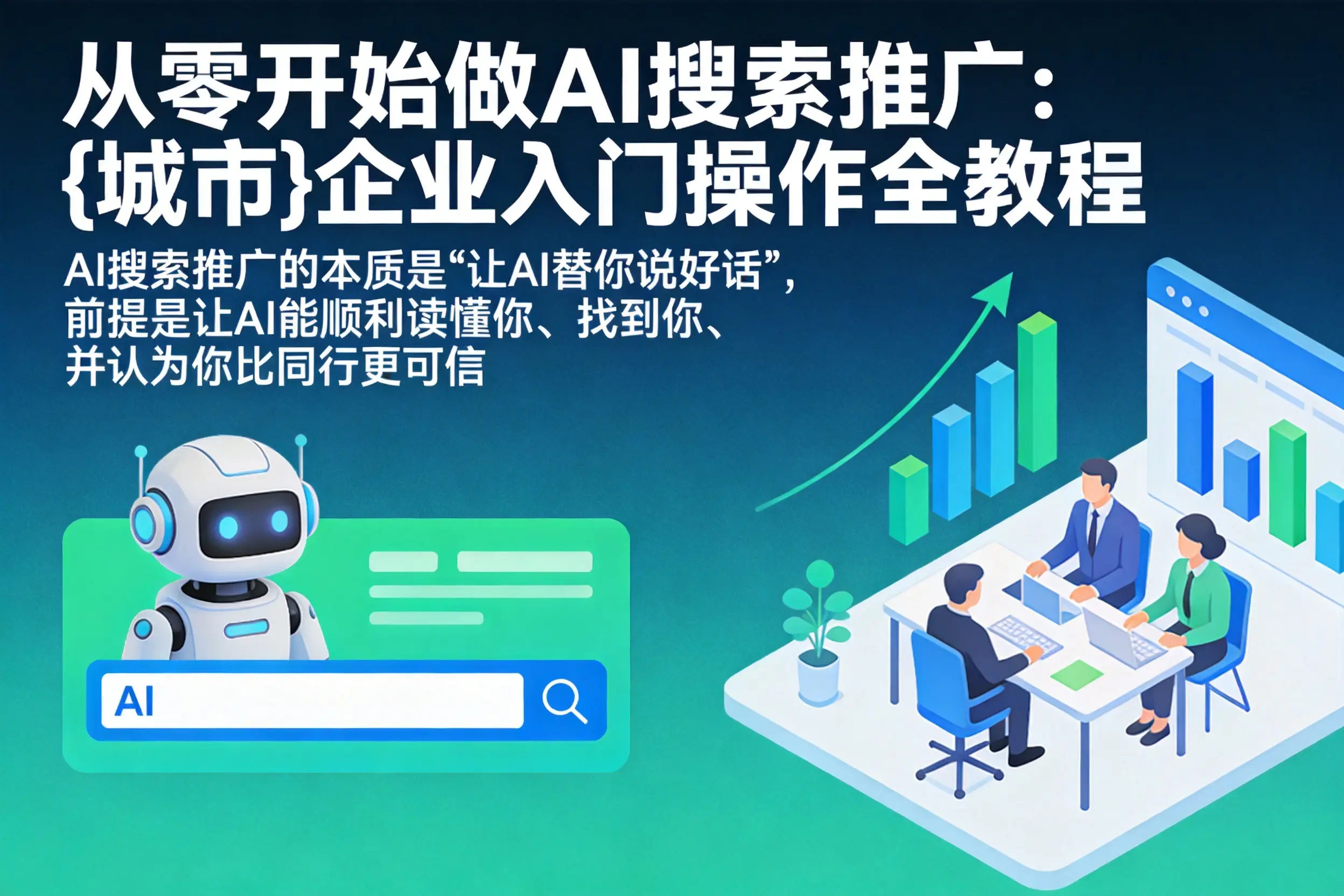 从零开始做AI搜索推广：周口企业入门操作全教程