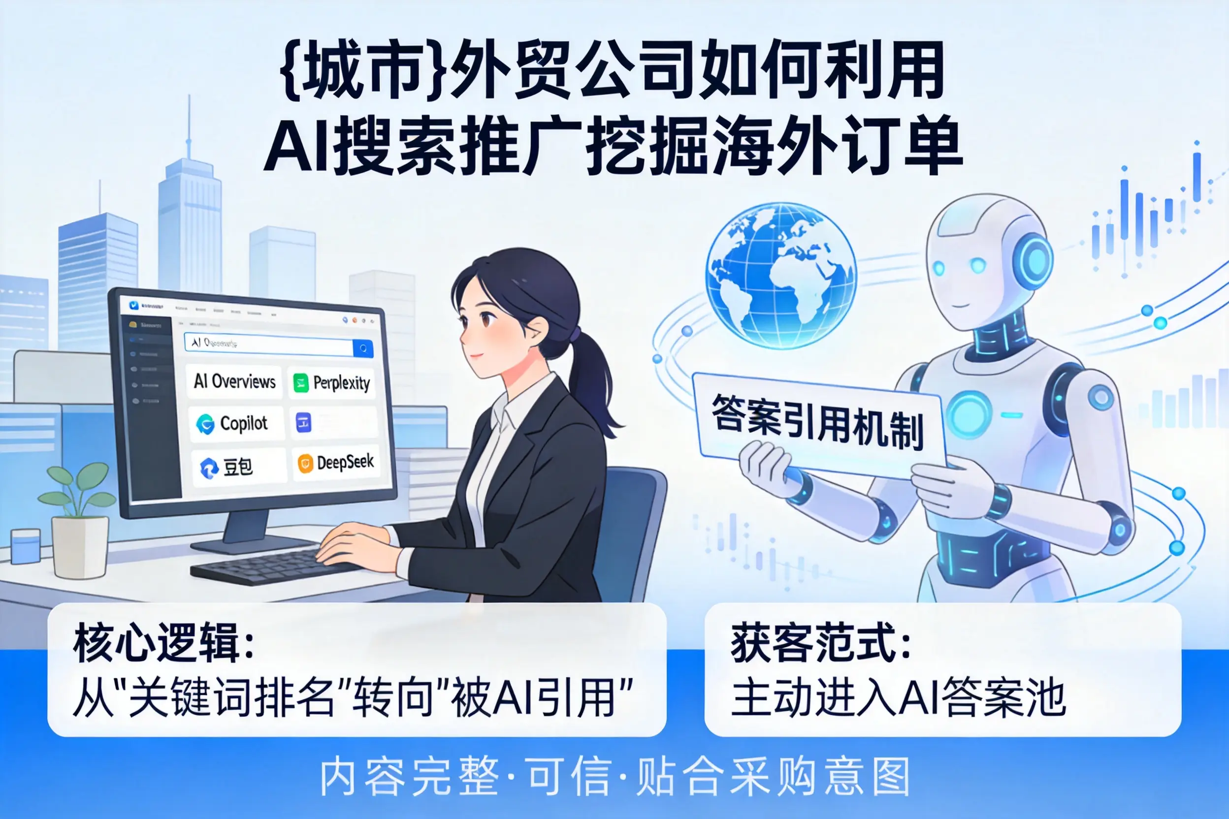 周口外贸公司如何利用AI搜索推广挖掘海外订单
