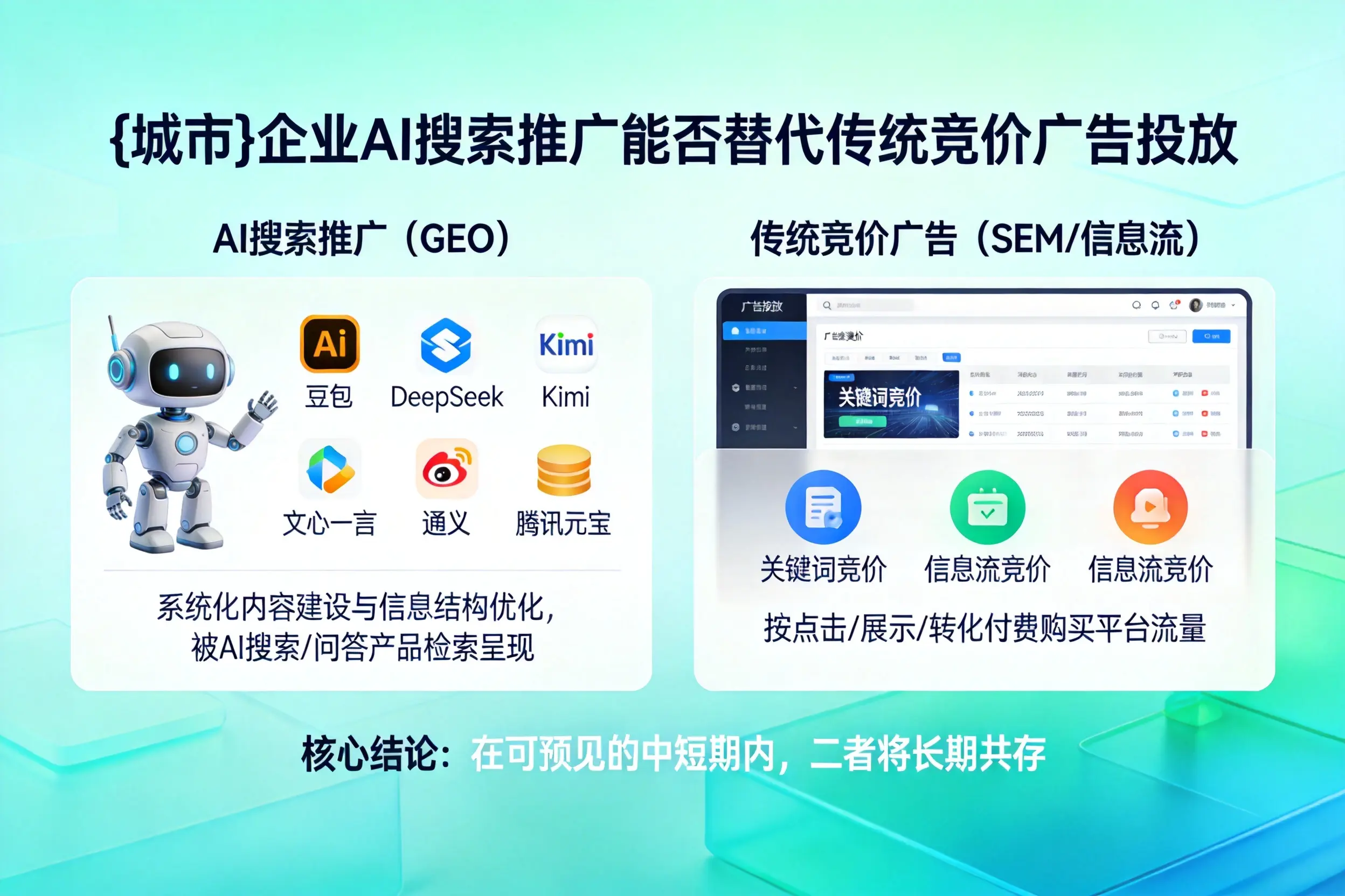 周口企业AI搜索推广能否替代传统竞价广告投放