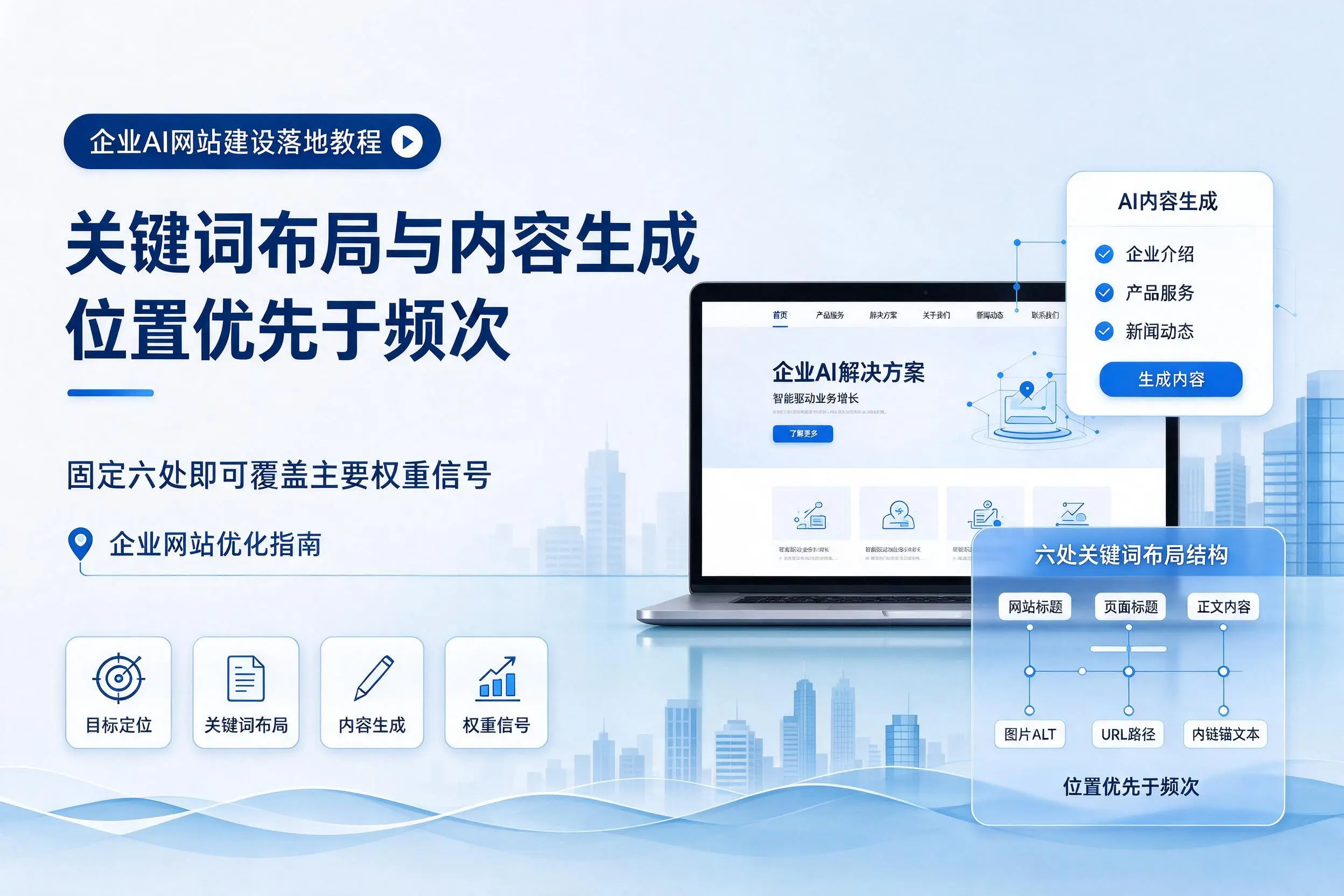 周口企业AI网站建设落地教程：关键词布局与内容生成