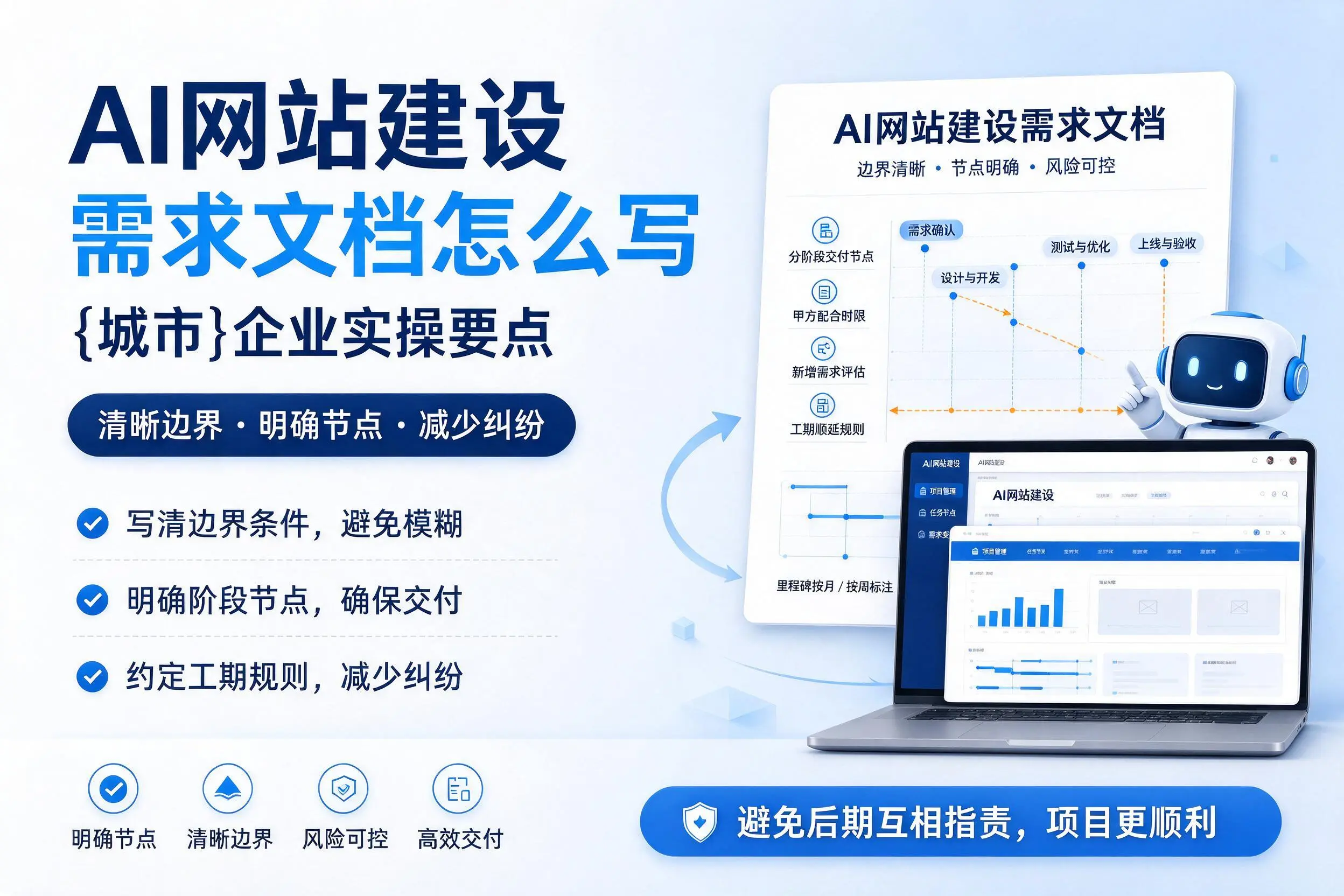 AI网站建设需求文档怎么写，周口企业实操要点